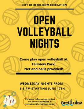 Article Volleyball Nights at Fairview Park
