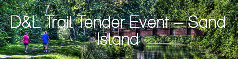 Article D & L Trail Tender Event at Sand Island