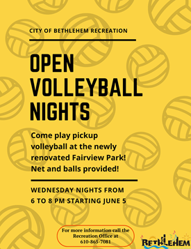 Article Volleyball Nights at Fairview Park
